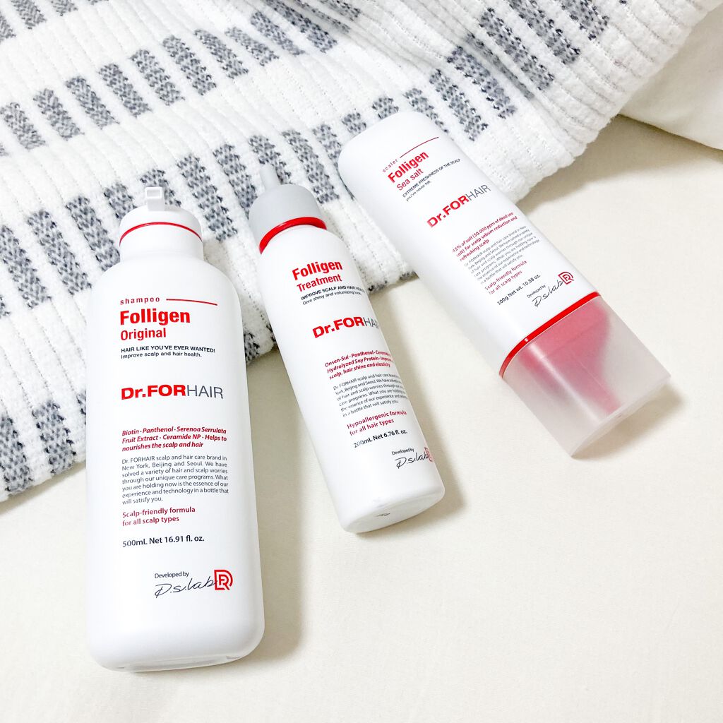 フォリゲン シャンプー／トリートメント/Dr.FORHAIR/市販シャンプーを使ったクチコミ（1枚目）