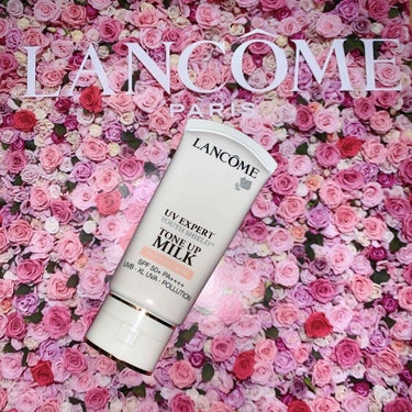 UV エクスペール トーン アップ ローズ/LANCOME/日焼け止め・UVケアを使ったクチコミ（1枚目）