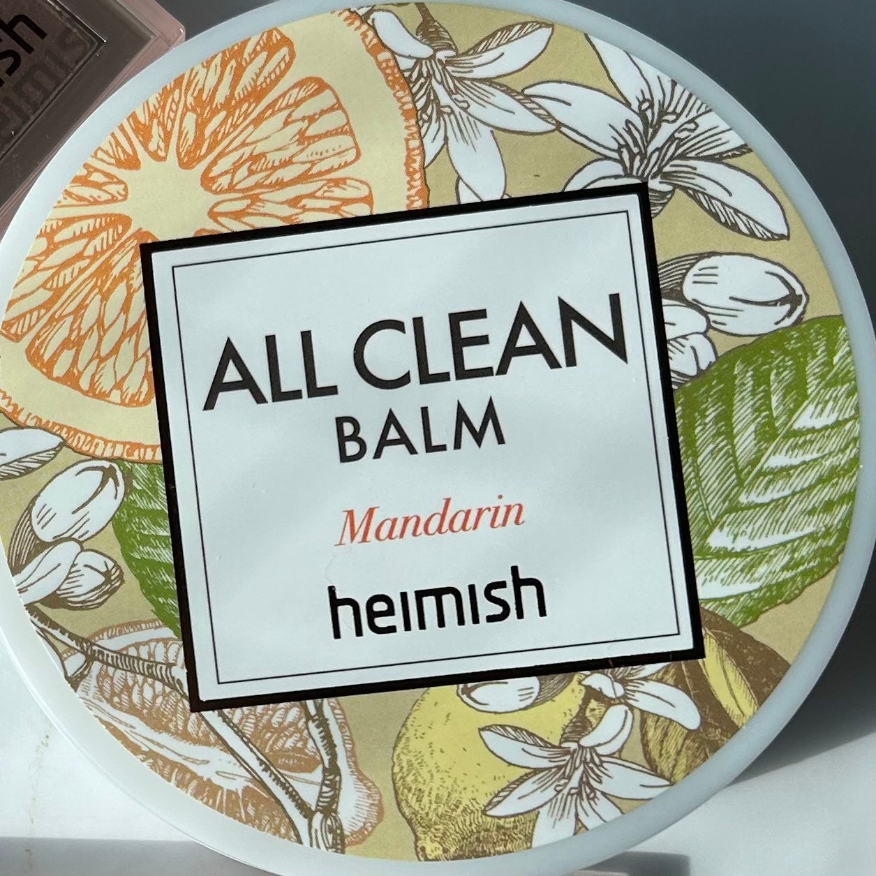 オールクリーンバーム マンダリン/heimish/クレンジングバームを使ったクチコミ(1枚目)