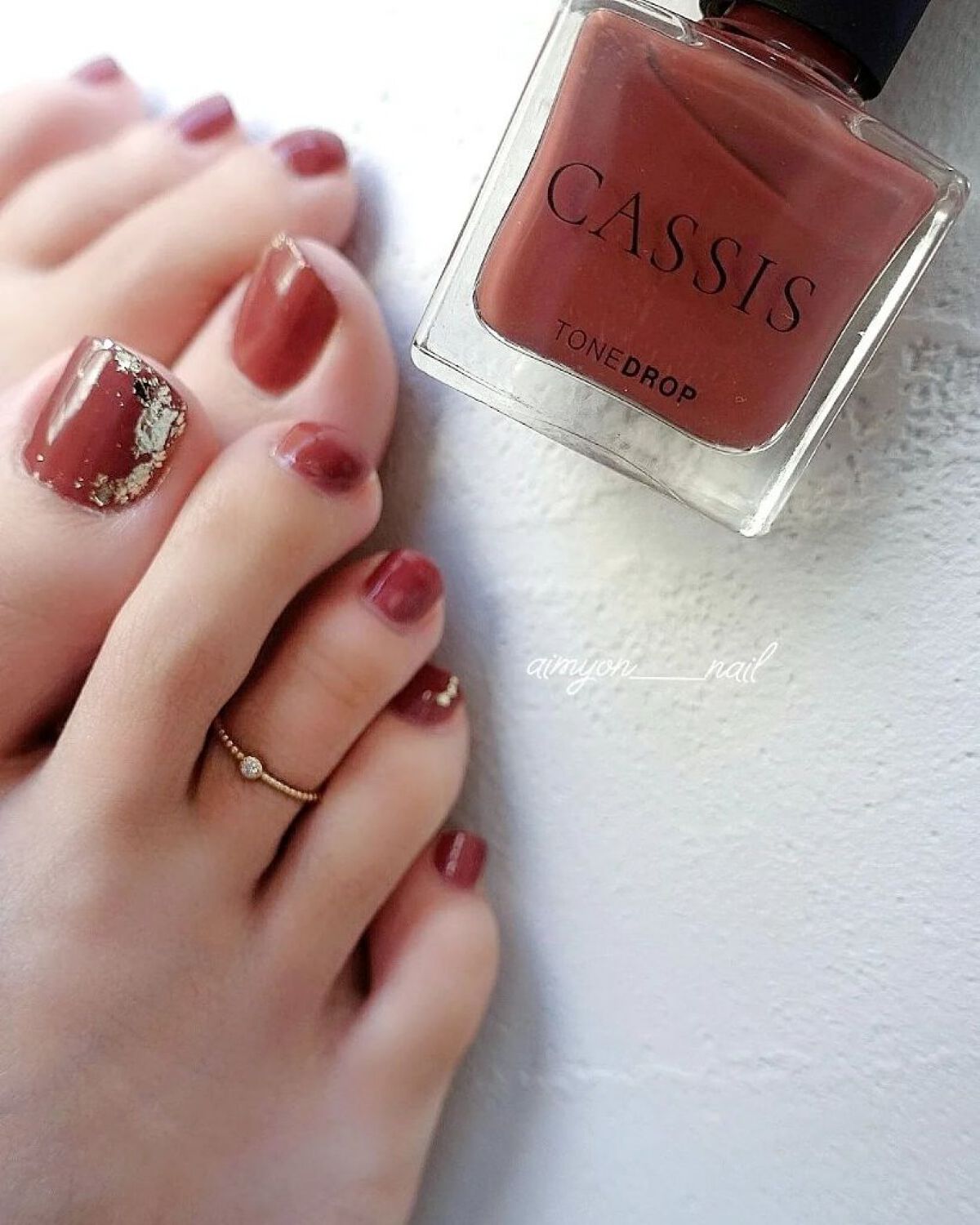 TONE DROP ネイルポリッシュ/D-UP/マニキュアを使ったクチコミ（3枚目）