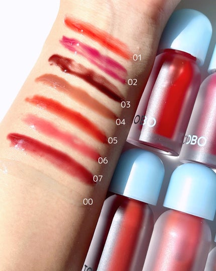 ジューシーベリープランピングリップオイル/TOCOBO/リップグロスを使ったクチコミ(3枚目)