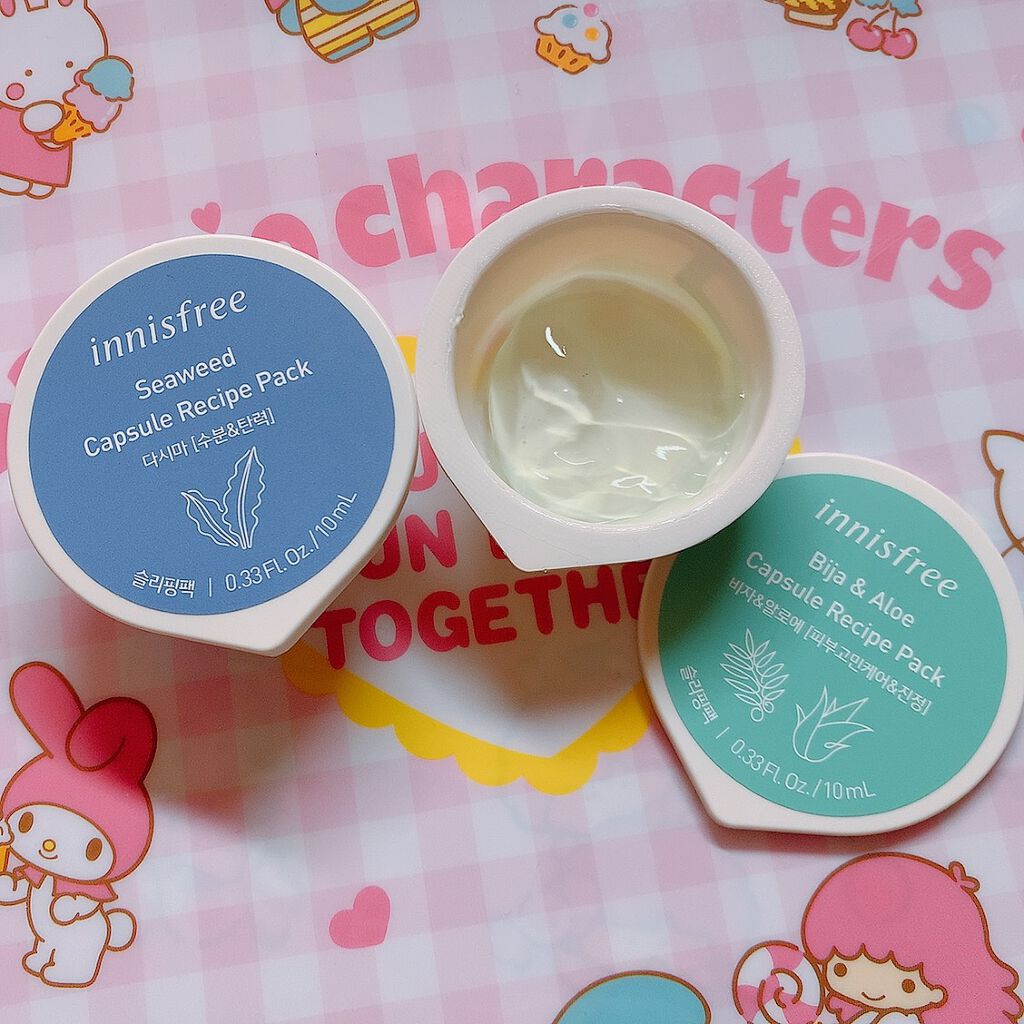 カプセルレシピパック N B&A/innisfree/洗い流すパック・マスクを使ったクチコミ(1枚目)