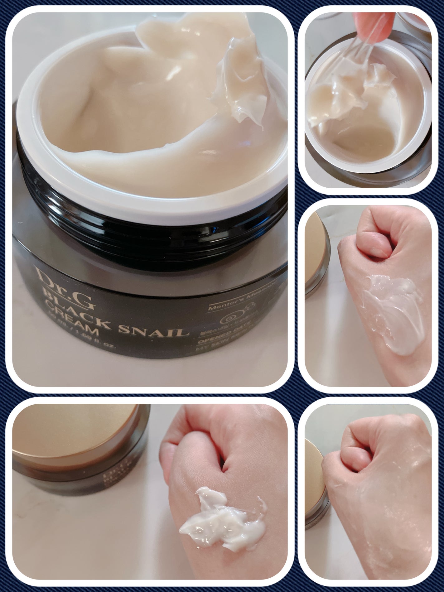 ブラックスネイル クリーム/Dr.G/フェイスクリームを使ったクチコミ(2枚目)