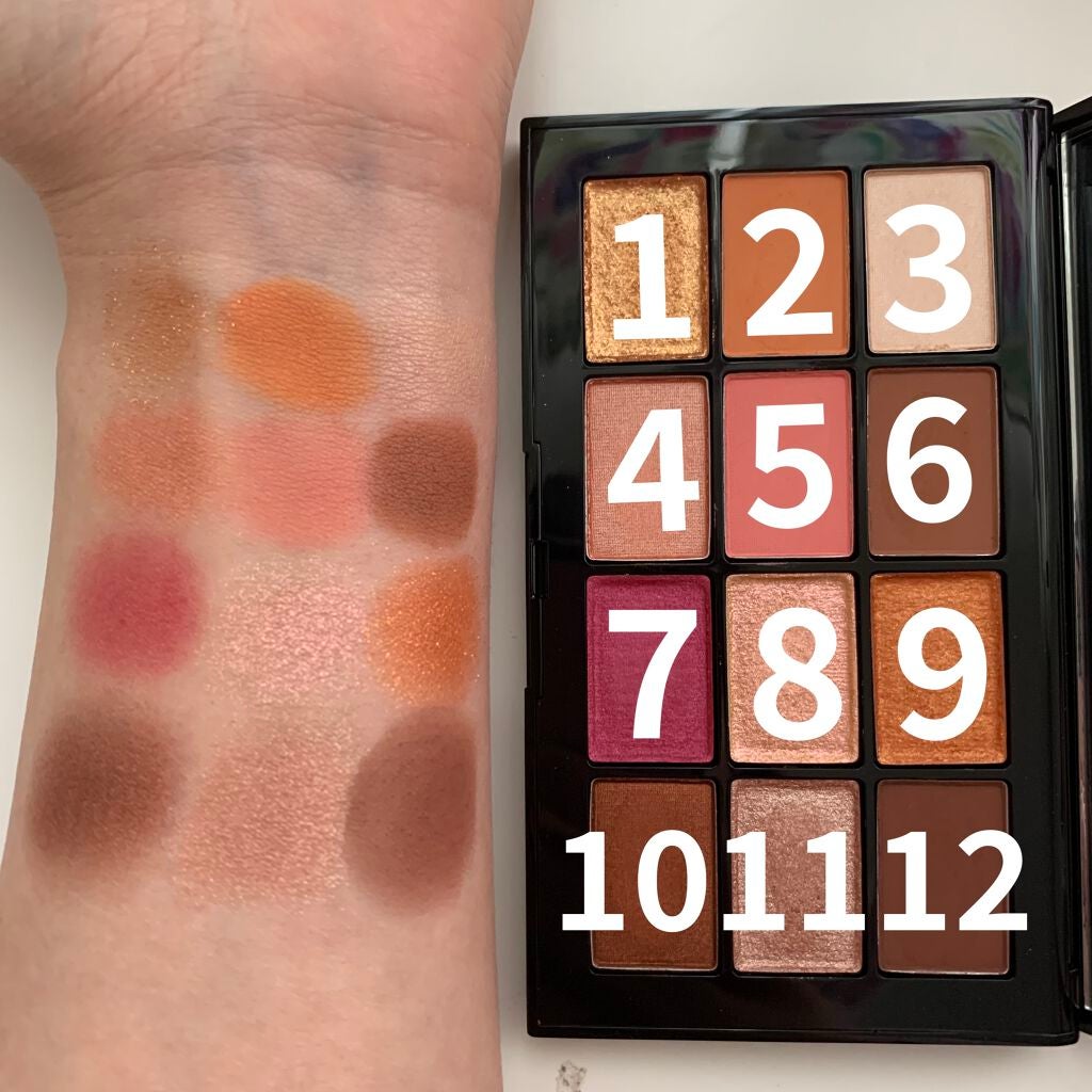 アフターグロー アイシャドーパレット/NARS/アイシャドウパレットを使ったクチコミ(7枚目)