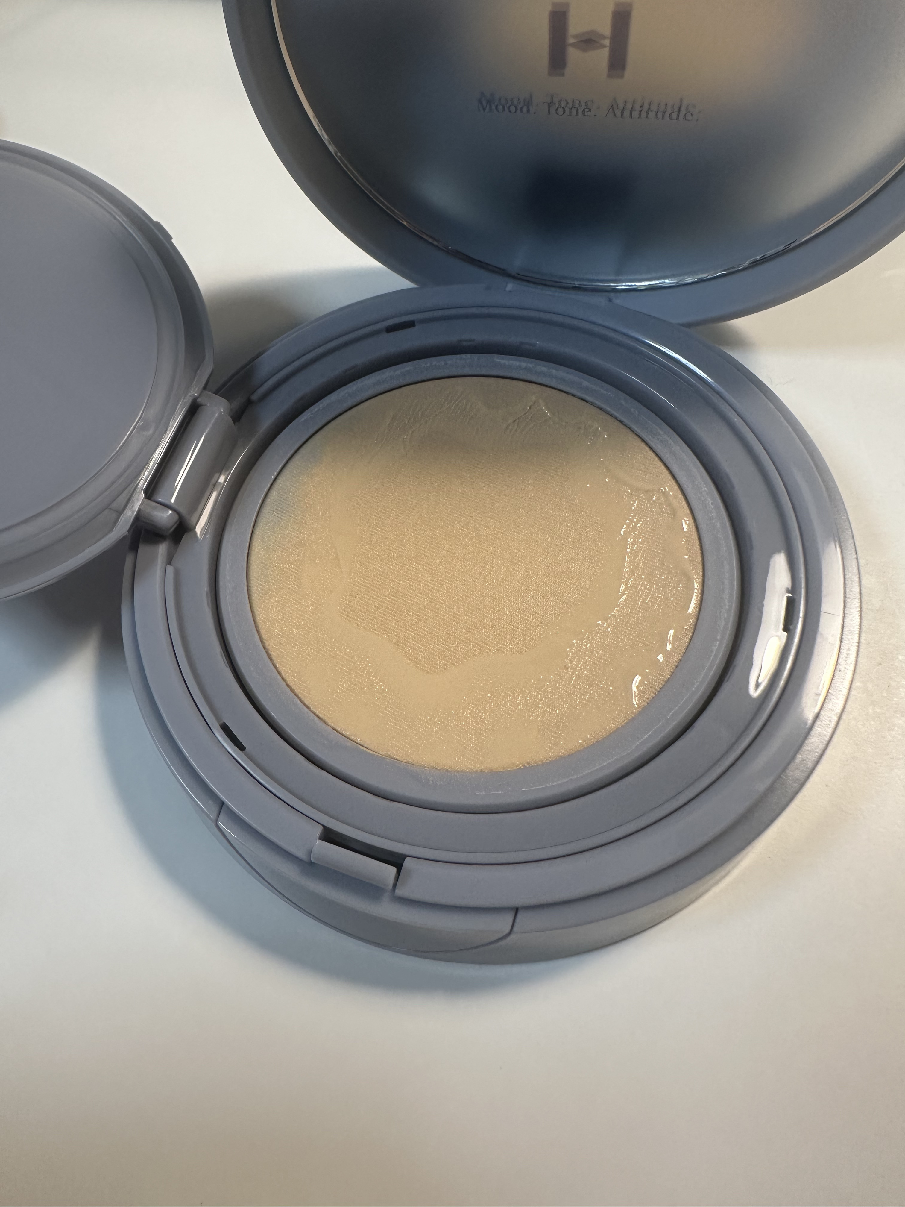 セカンドスキンメッシュマットクッション/hince/クッションファンデーションを使ったクチコミ（2枚目）