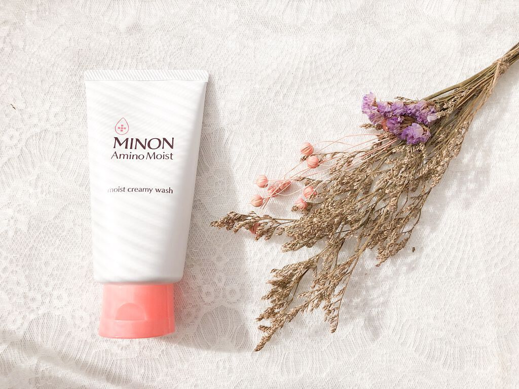アミノモイスト モイストクリーミィ ウォッシュ/ミノン/洗顔フォームを使ったクチコミ(1枚目)