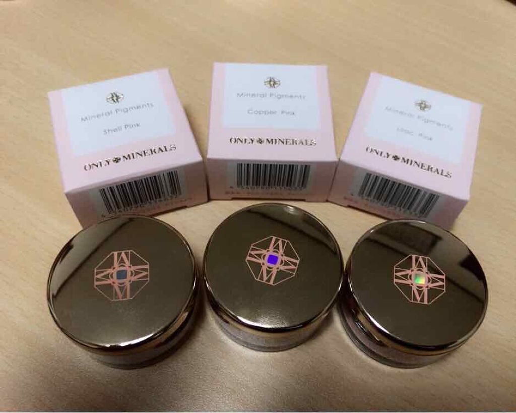 ミネラルピグメント/ONLY MINERALS/単色アイシャドウを使ったクチコミ(1枚目)