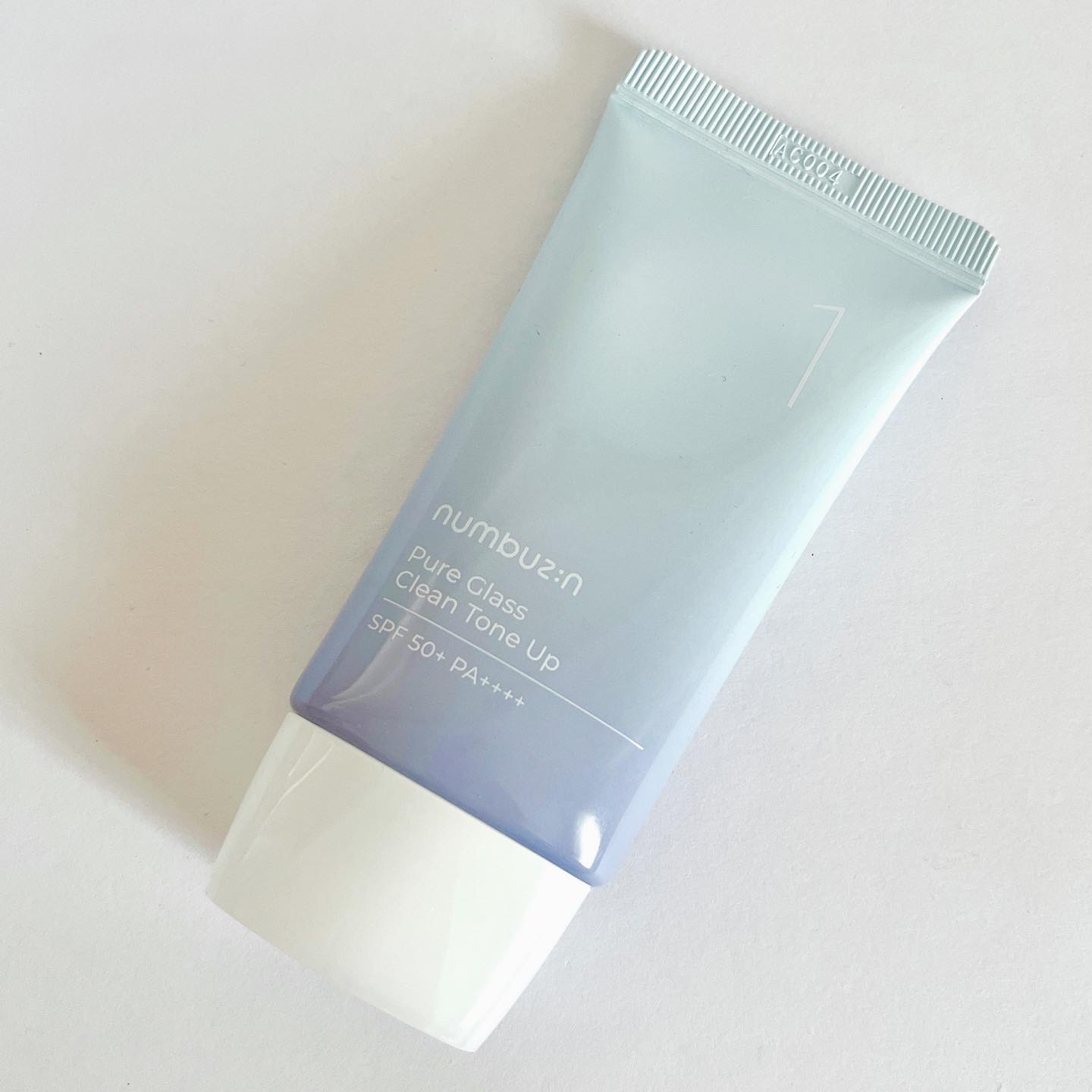 1番 ガラス玉トーンアップクリーム/numbuzin/日焼け止めクリームを使ったクチコミ（2枚目）