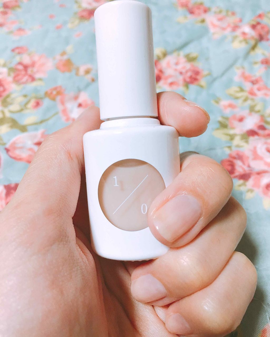 カラーベースコート ゼロ/uka/オールインワンネイルを使ったクチコミ(2枚目)