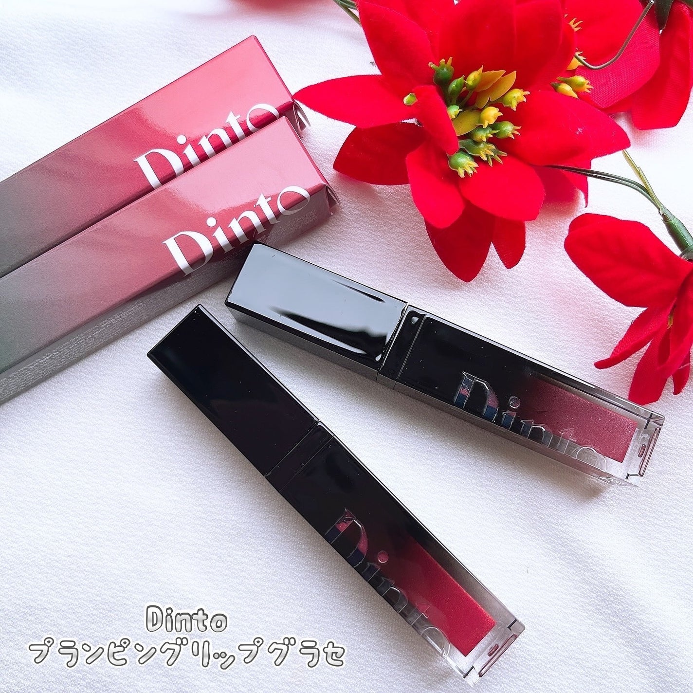 ボリュームパールキッスグロス/Dinto/リップグロスを使ったクチコミ(1枚目)