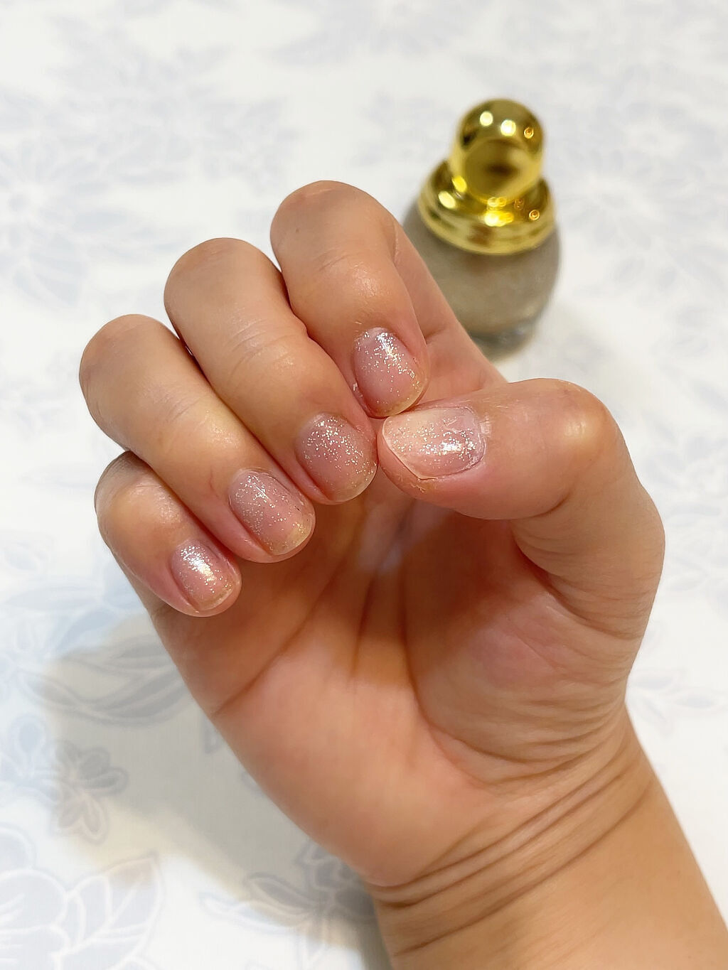 ディオリフィック グリッター トップ コート/Dior/ネイルトップコートを使ったクチコミ（3枚目）