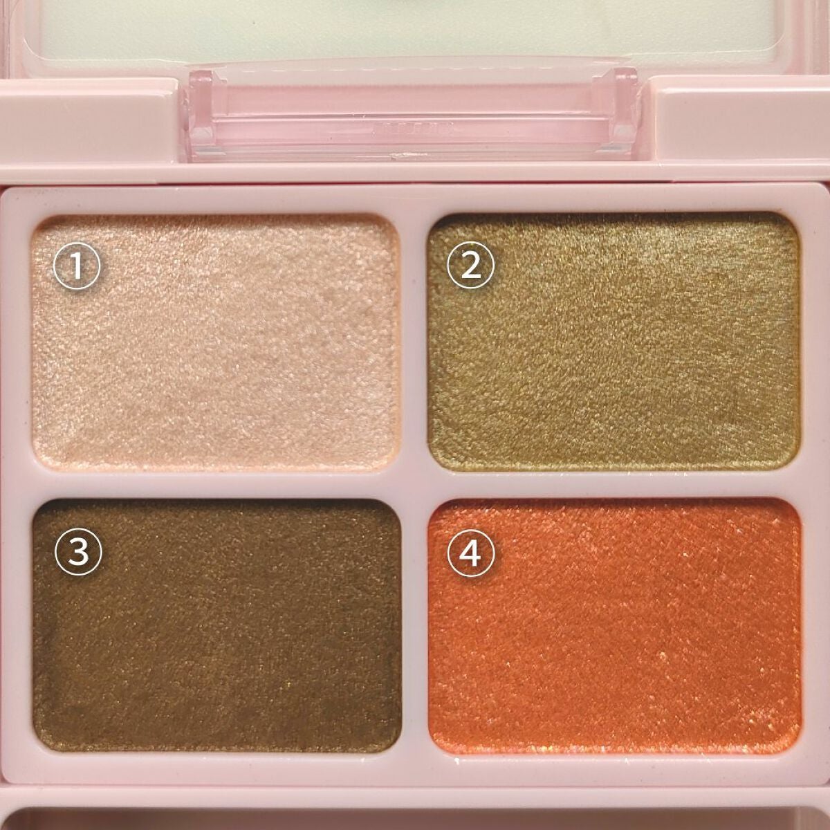 デイジードール アイカラー パレット/DAISY DOLL by MARY QUANT/アイシャドウパレットを使ったクチコミ(3枚目)