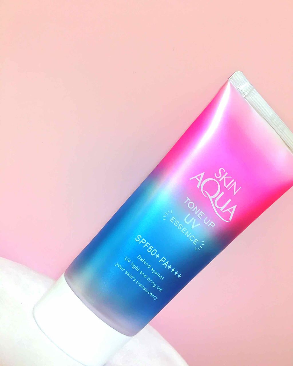 スキンアクア トーンアップUVエッセンス/スキンアクア/日焼け止めクリームを使ったクチコミ（1枚目）