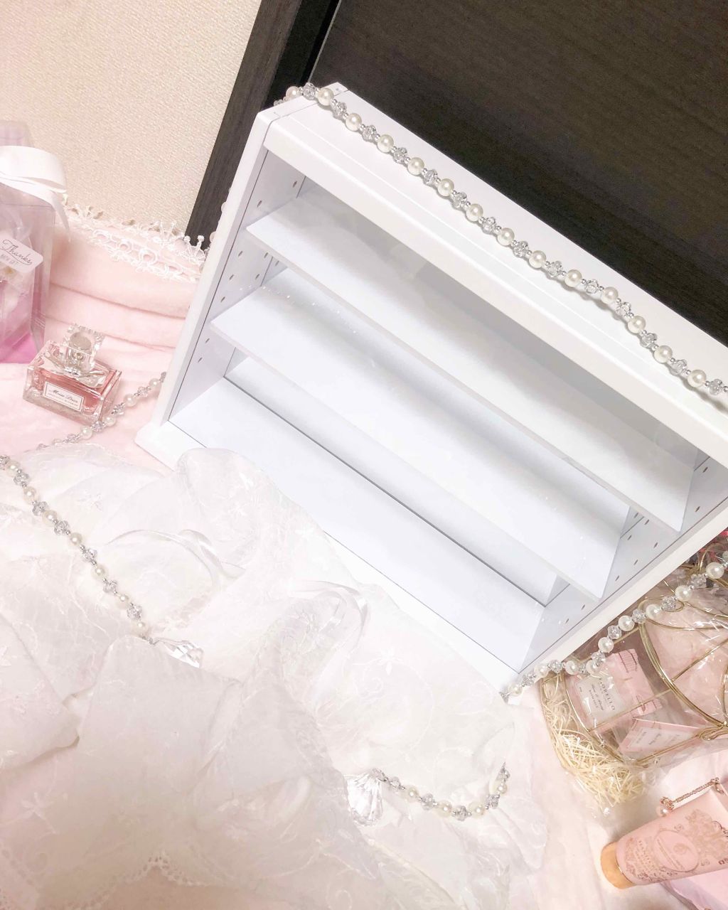 ディスプレイボックス(ピースM WH) ニトリ