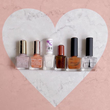 グロッシーコート テラコッタ【旧】/スキューズミー/オールインワンネイルを使ったクチコミ(2枚目)