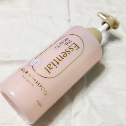 ザビューティ リペアシャンプー・コンディショナー シャンプー本体 450ml/エッセンシャル/市販シャンプーを使ったクチコミ(1枚目)