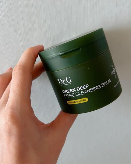 グリーンディープポアクレンジングバーム/Dr.G/クレンジングバームを使ったクチコミ(1枚目)