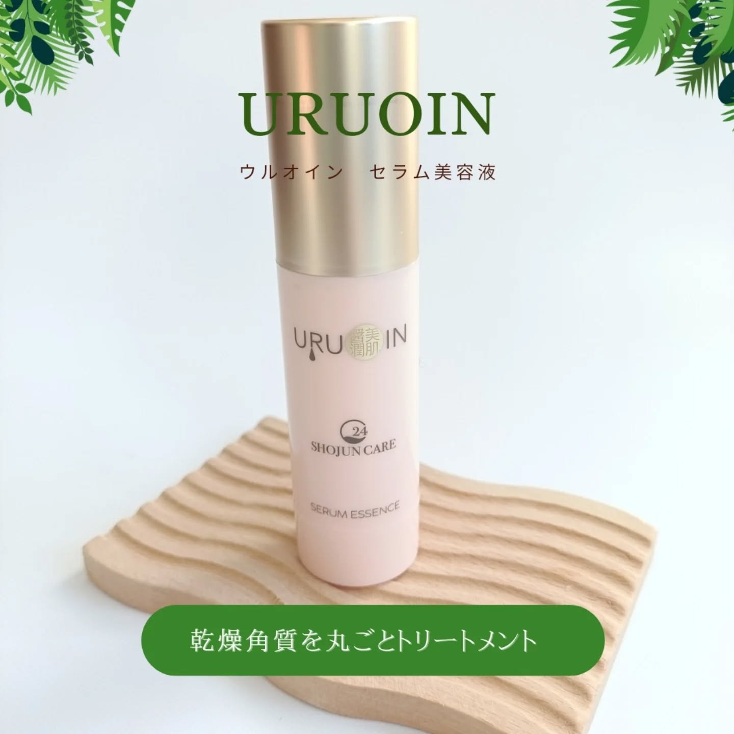 URUOIN セラム美容液のクチコミ「ウルオイン セラム美容液

モニターキャンペーンでいただきました

・肌が乾燥しがちでハリツヤ.....」（1枚目）
