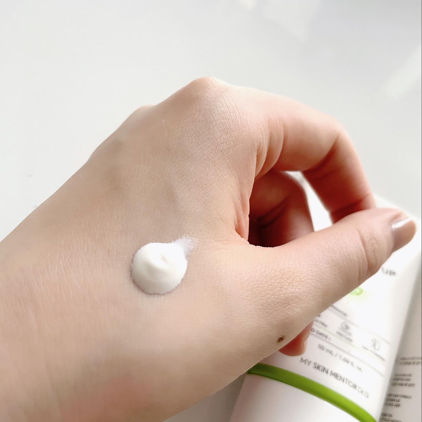 グリーンマイルドアップサンプラス/Dr.G/日焼け止めクリームを使ったクチコミ(5枚目)