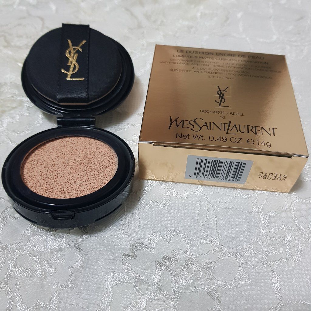 アンクル ド ポー ルクッションN/YVES SAINT LAURENT BEAUTE/クッションファンデーションを使ったクチコミ(1枚目)