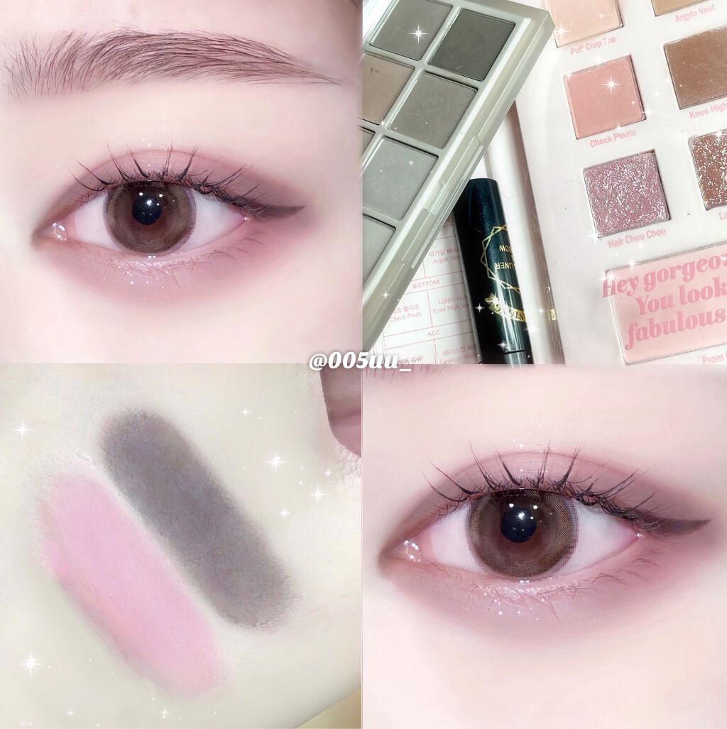 パールライナー＆シャドウ 10 シャンパンゴールド/パルガントン/リキッドアイライナーを使ったクチコミ（1枚目）