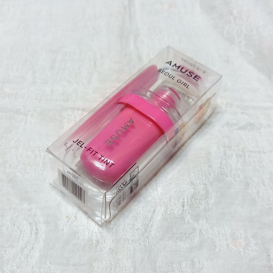 ジェルフィットティント/AMUSE/リップティントを使ったクチコミ（2枚目）