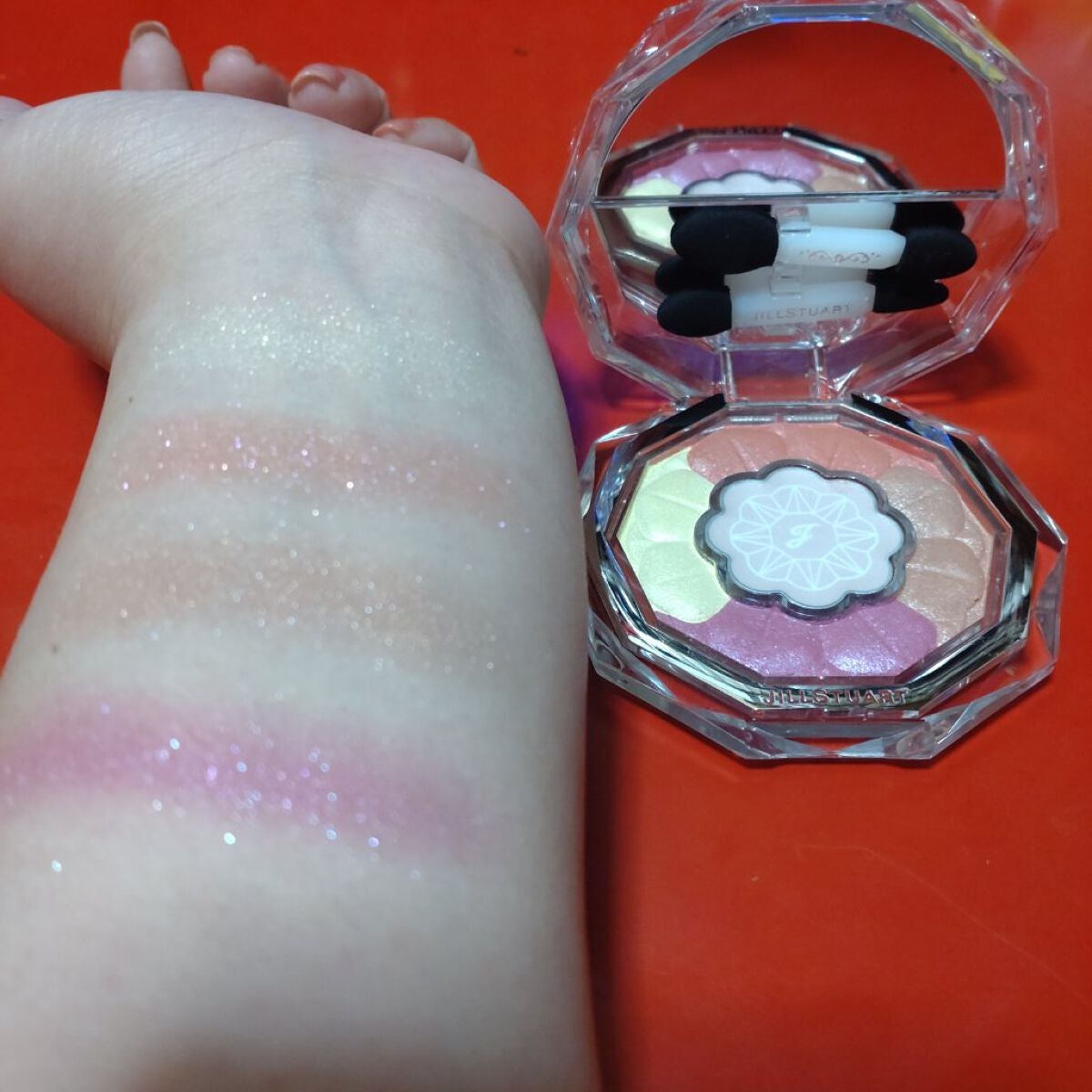 ジルスチュアート ブルームクチュール アイズ/JILL STUART/アイシャドウパレットを使ったクチコミ(4枚目)