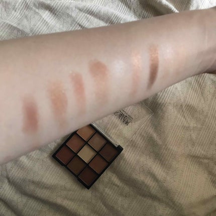 UR GLAM BLOOMING EYE COLOR PALETTE/U R GLAM/アイシャドウパレットを使ったクチコミ(3枚目)