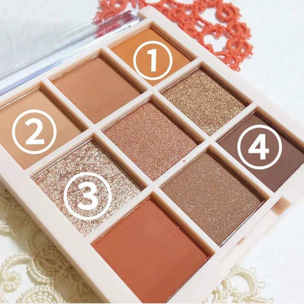 アイシャドウパレット/Kirei&co./アイシャドウパレットを使ったクチコミ(2枚目)