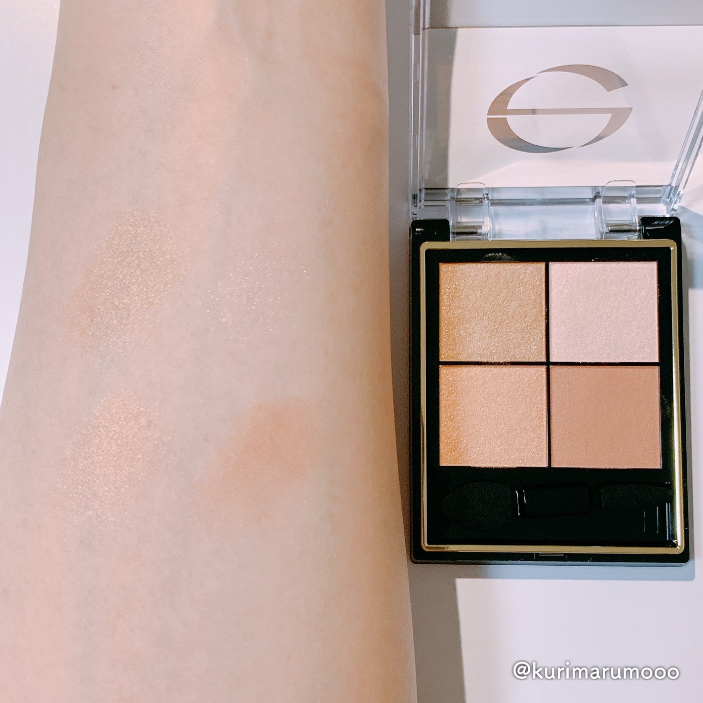 リアルクローズシャドウ/excel/アイシャドウパレットを使ったクチコミ(4枚目)