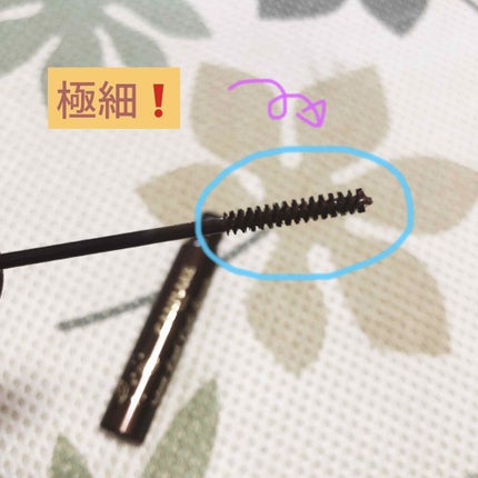 クイックラッシュカーラー ロングマスカラ/キャンメイク/マスカラを使ったクチコミ(1枚目)