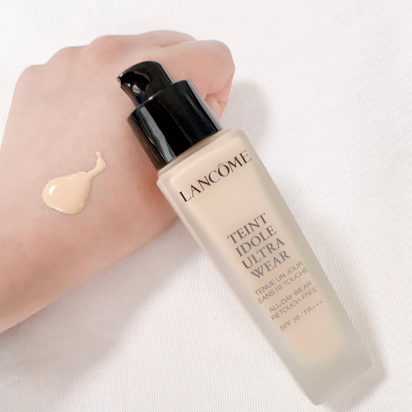 タンイドル ウルトラ ウェア リキッド/LANCOME/リキッドファンデーションを使ったクチコミ(2枚目)