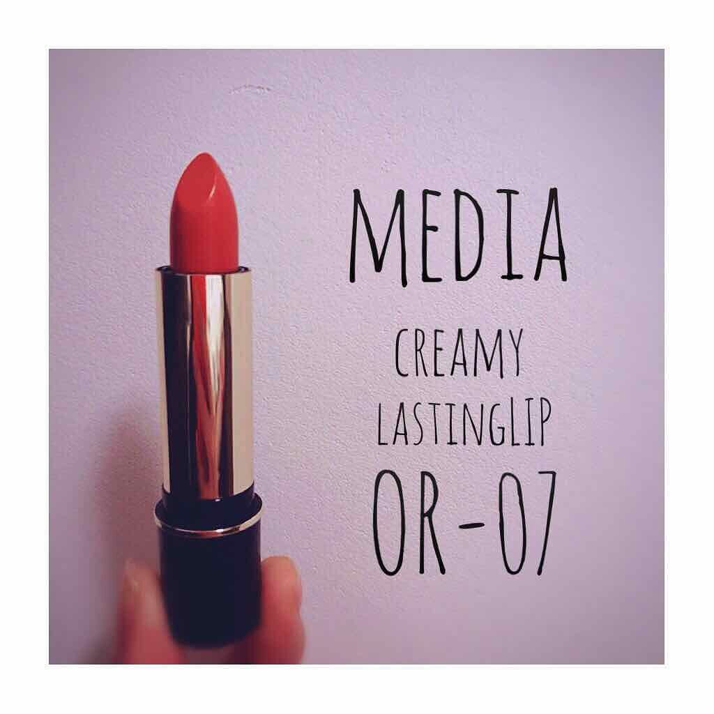 クリーミィラスティングリップA/media/口紅を使ったクチコミ（1枚目）