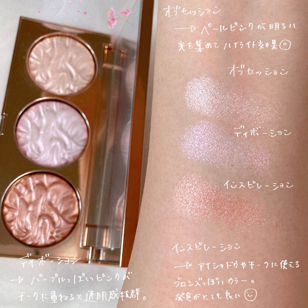 ペイント ウィズ ライト ラディアント フェイス イルミネーター トリオ/ローラ メルシエ/プレストパウダーを使ったクチコミ(3枚目)