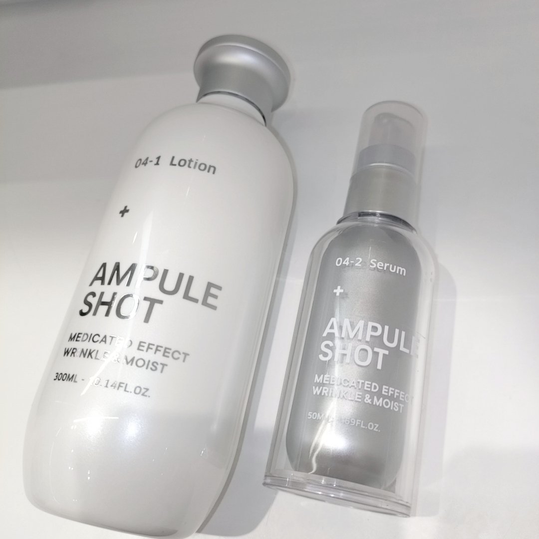 薬用 エフェクト リンクル＆モイスト ローション/AMPULE SHOT/化粧水を使ったクチコミ（1枚目）