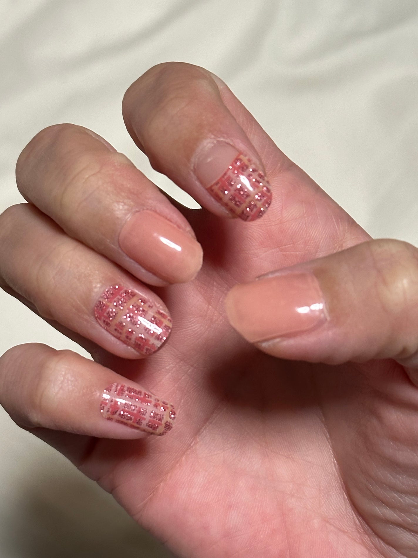 ジェルネイルシール(ハンド)/DAISO/ネイルシールを使ったクチコミ(2枚目)