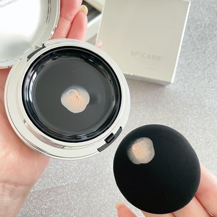 V3シャイニングファンデーション/SPICARE/クッションファンデーションを使ったクチコミ(3枚目)