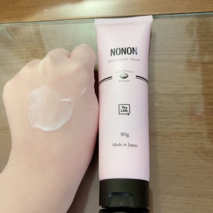 梅花リラ on LIPS 「NONONハンド&ボディクリーム80gチューブタイプジェルとク..」(4枚目)