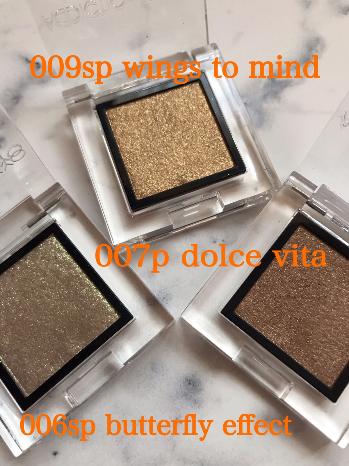 アディクション ザ アイシャドウ スパークル 009SP Wings to  the  Mind/ADDICTION/単色アイシャドウを使ったクチコミ（2枚目）