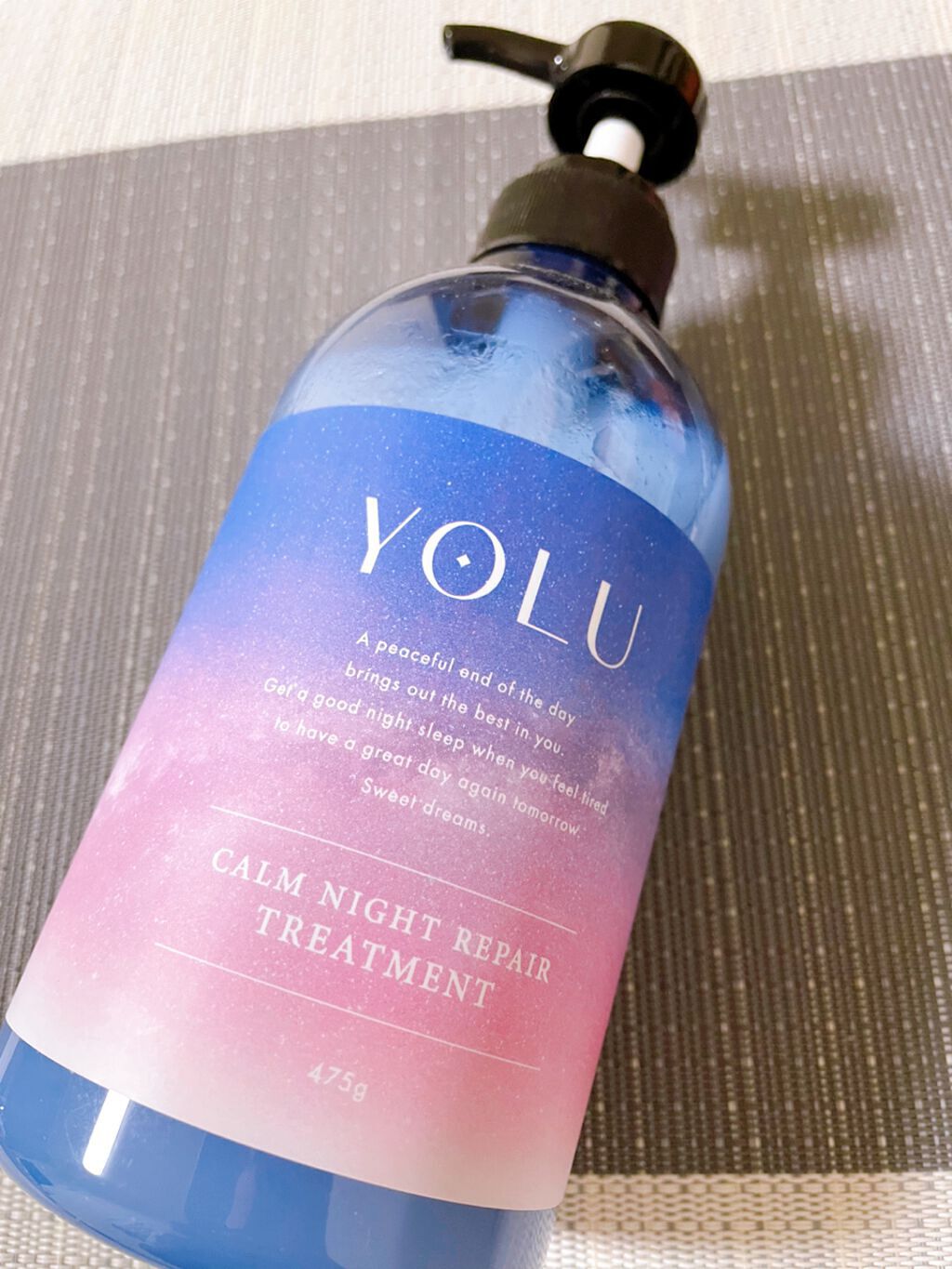 カームナイトリペアシャンプー/トリートメント/YOLU/市販シャンプーを使ったクチコミ(5枚目)