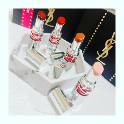 YSL ラブシャイン キャンディグレーズ/YVES SAINT LAURENT BEAUTE/口紅を使ったクチコミ(2枚目)