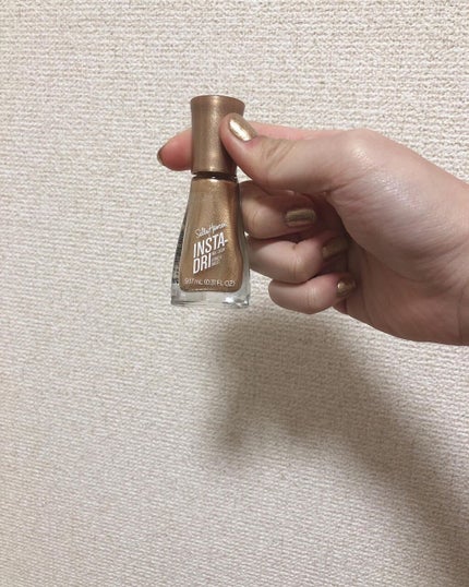 インスタドライ ネイルカラー 153 ゴーフォーゴールド/サリーハンセン/オールインワンネイルの画像