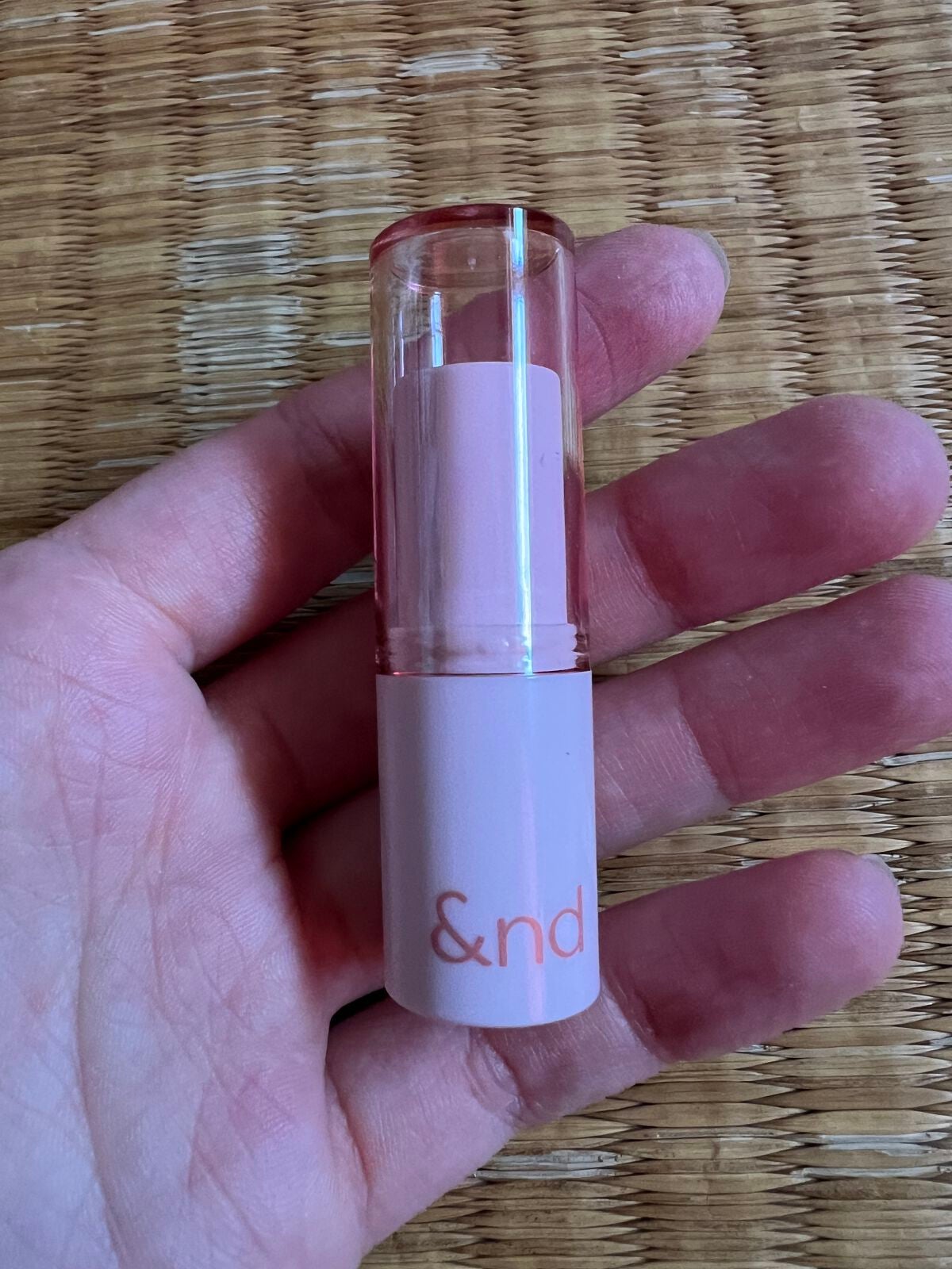 アンドバイロムアンド グラッシーバーム/&nd by rom&nd/口紅を使ったクチコミ(2枚目)