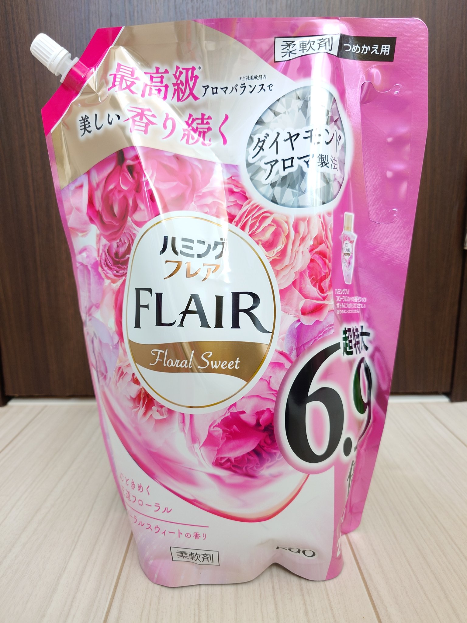 ハミング フレア フレグランス フローラルスウィートの香り/ハミングフレア/柔軟剤を使ったクチコミ（1枚目）