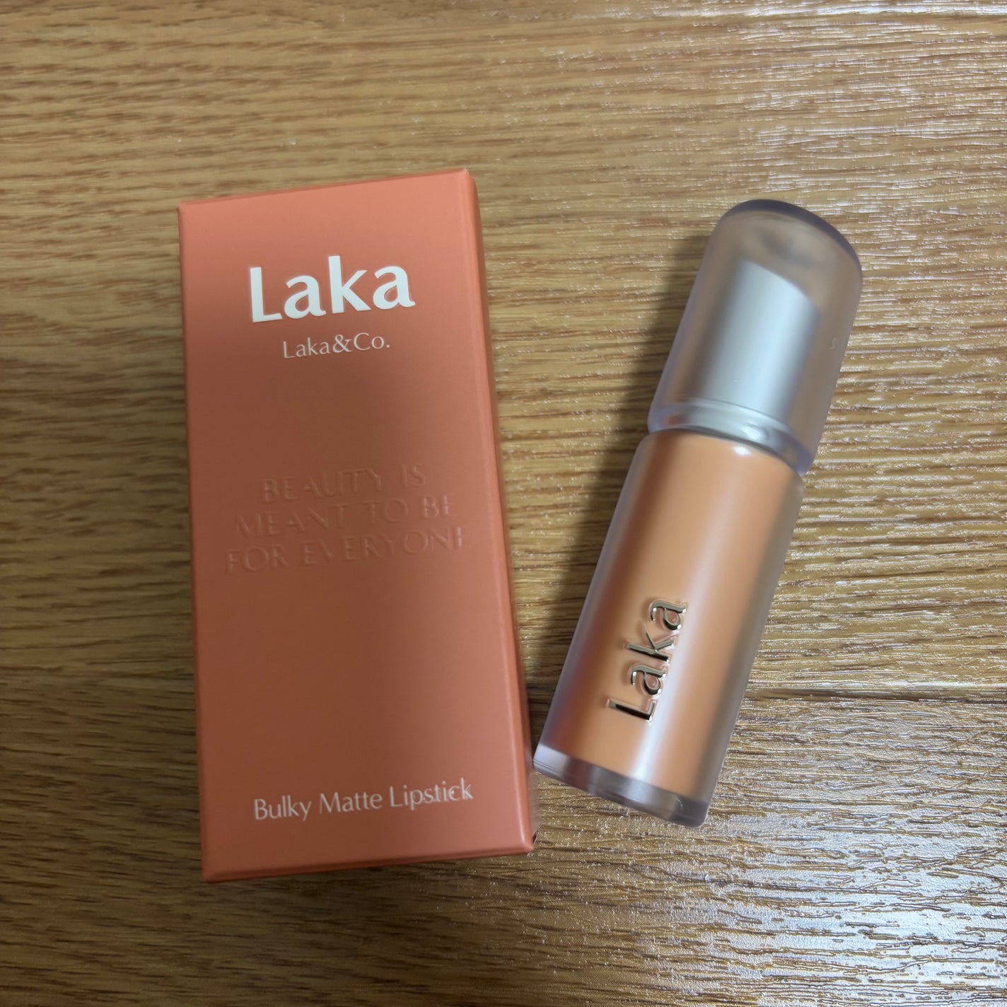 バルキーマットリップスティック/Laka/口紅を使ったクチコミ(1枚目)