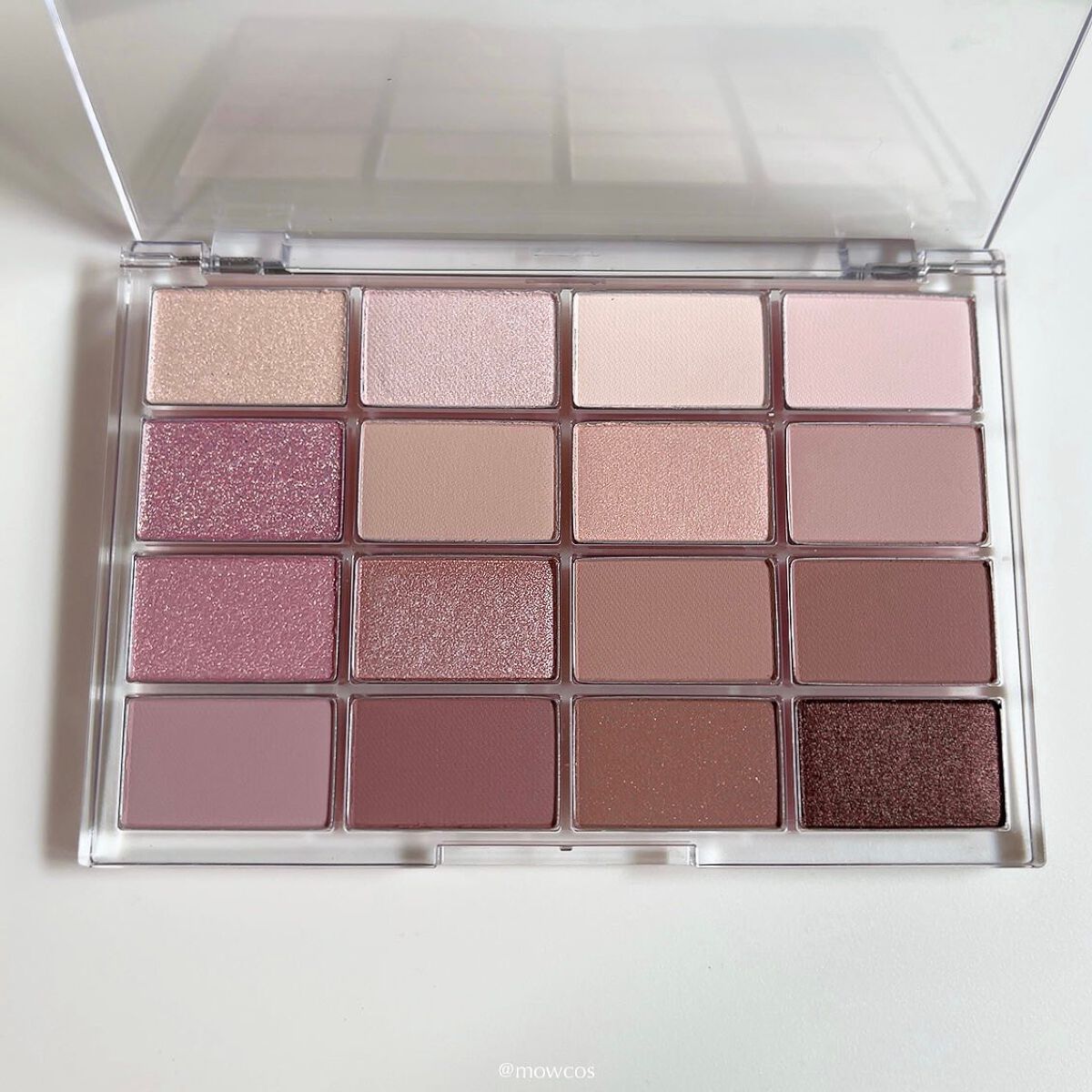 ソフトブラーリングアイパレット/wakemake/アイシャドウパレットを使ったクチコミ(2枚目)