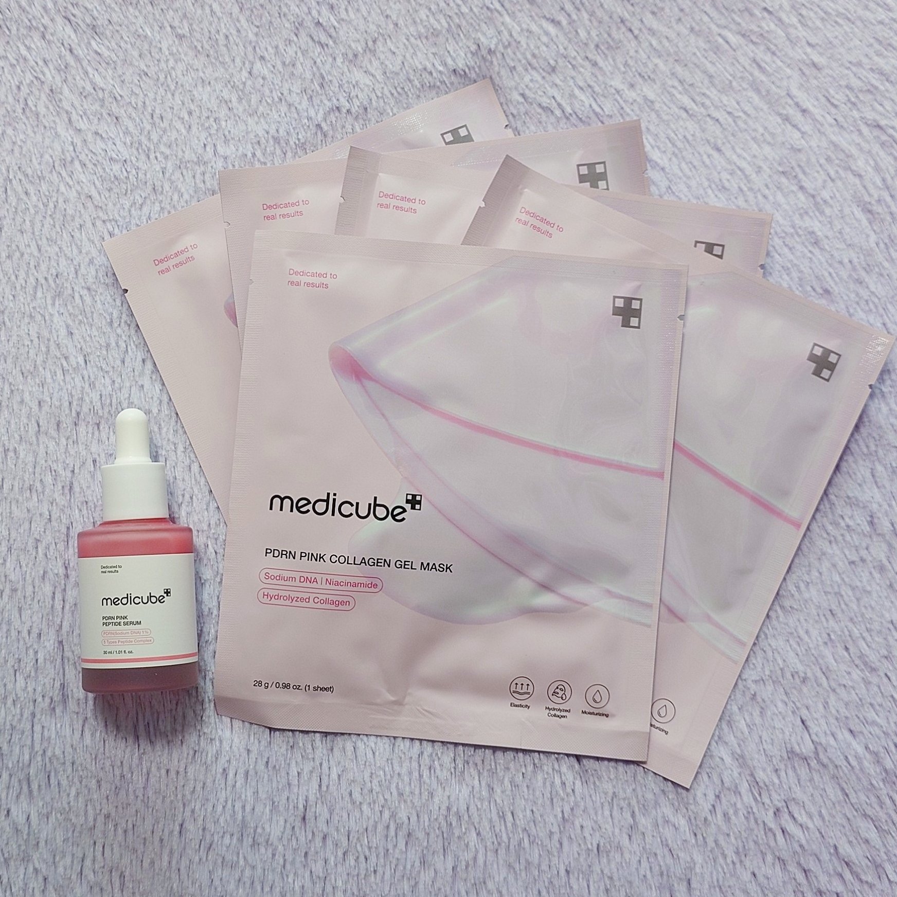 PDRNピンクコラーゲンゲルマスク/MEDICUBE/シートマスク・パックを使ったクチコミ（2枚目）