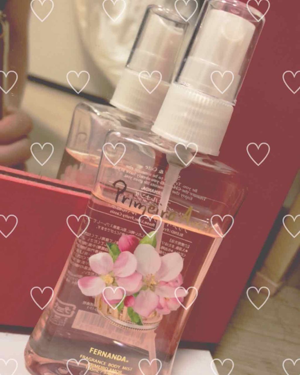 フレグランス ボディミスト プリメイロアモール/フェルナンダ/香水(レディース)を使ったクチコミ（1枚目）