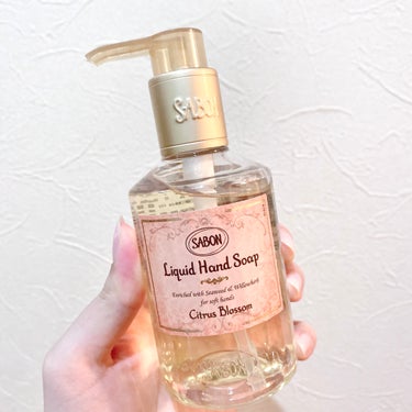 SABON ハンドソープのクチコミ「
　
　
SABON　ハンドソープ
シトラスブロッサム
　
　
咲き誇る花々と果実が奏でるシャ.....」（1枚目）