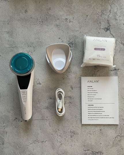 多機能温冷美顔器/ANLAN/美顔器・マッサージを使ったクチコミ(7枚目)